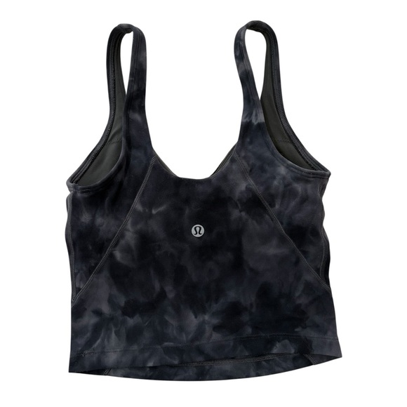 Lululemon Align Tank Top Diamond Dye Pitch Grey Graphite Size 0 - Picture 2 of 7
